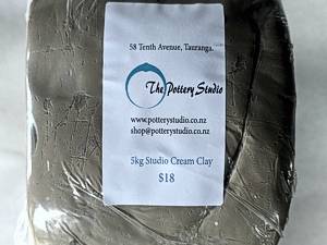 Studio Cream Clay 5kgs